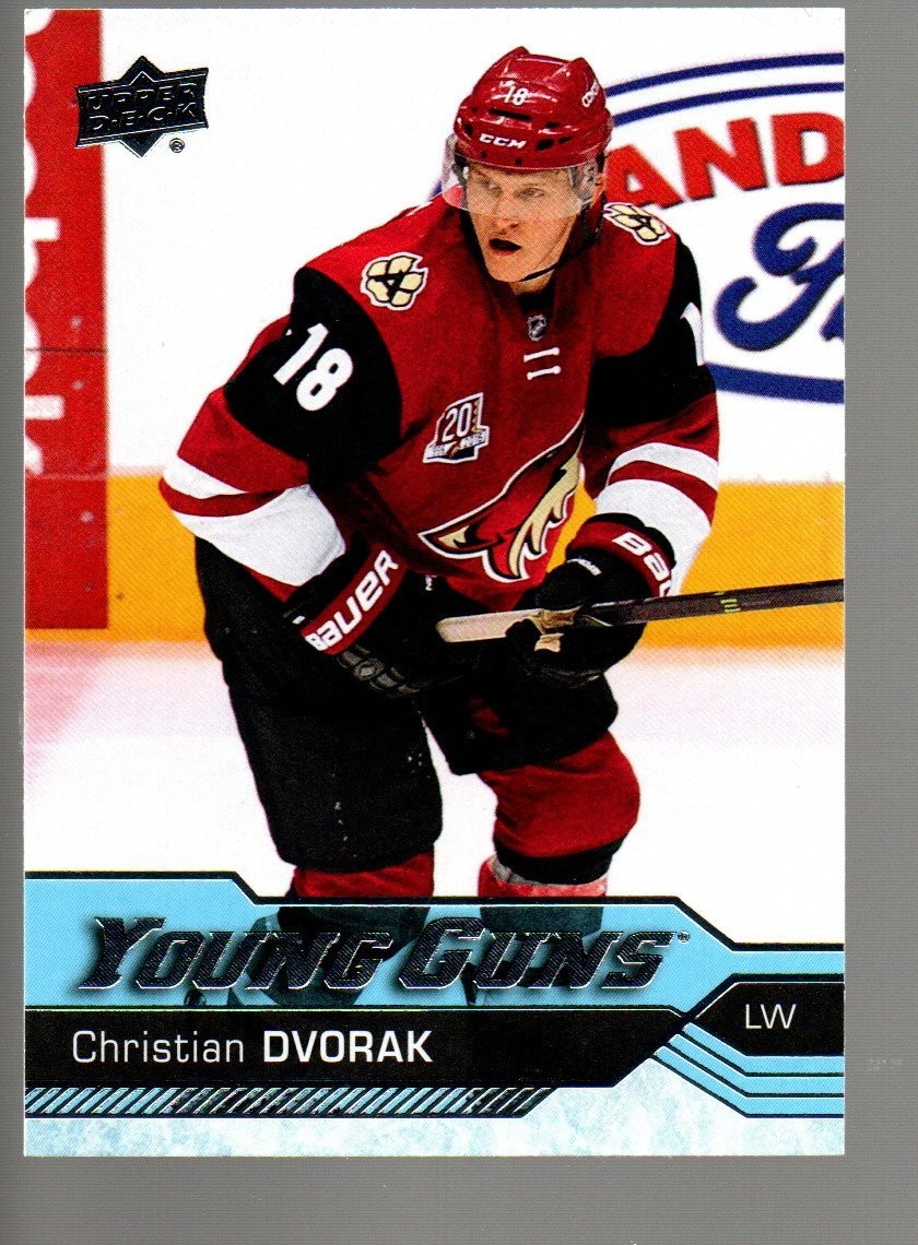 2016-17 Upper Deck #235 Christian Dvorak Young Guns RC