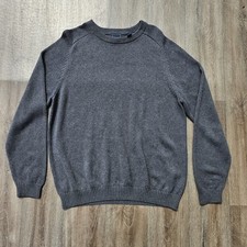 Vtg Arrow Mens Sz Large Sweater Long Sleeve Gray