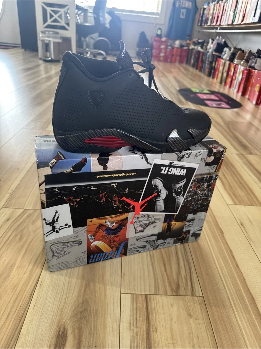 Air Jordan 14 Retro ブラックフェラーリ　新品未使用品タグ付き Size 10 - Air Jordan 14 Retro SE Black Ferrari 193153085526| eBay
