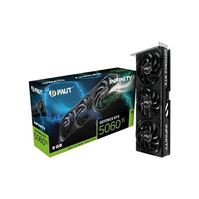 Palit Geforce Rtx 5060 Ti Infinity 3 8Gb Gddr7/Pci Express 5,0/2572Mhz/28000Mhz