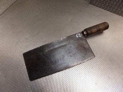  Alte Küchenbeil Hackmesser Hackbeil Fleischerbeil Kochmesser  Messer