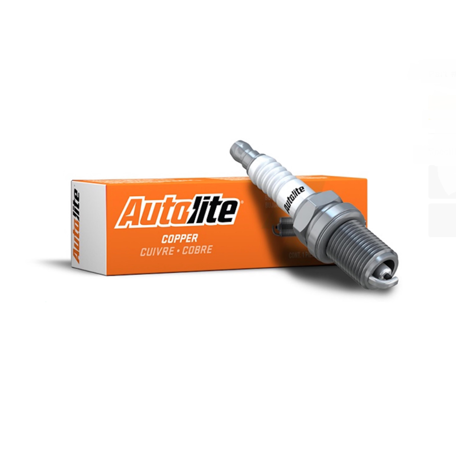 Autolite #103 Spark Plug Copper Core Standard Ignition for Cars Trucks