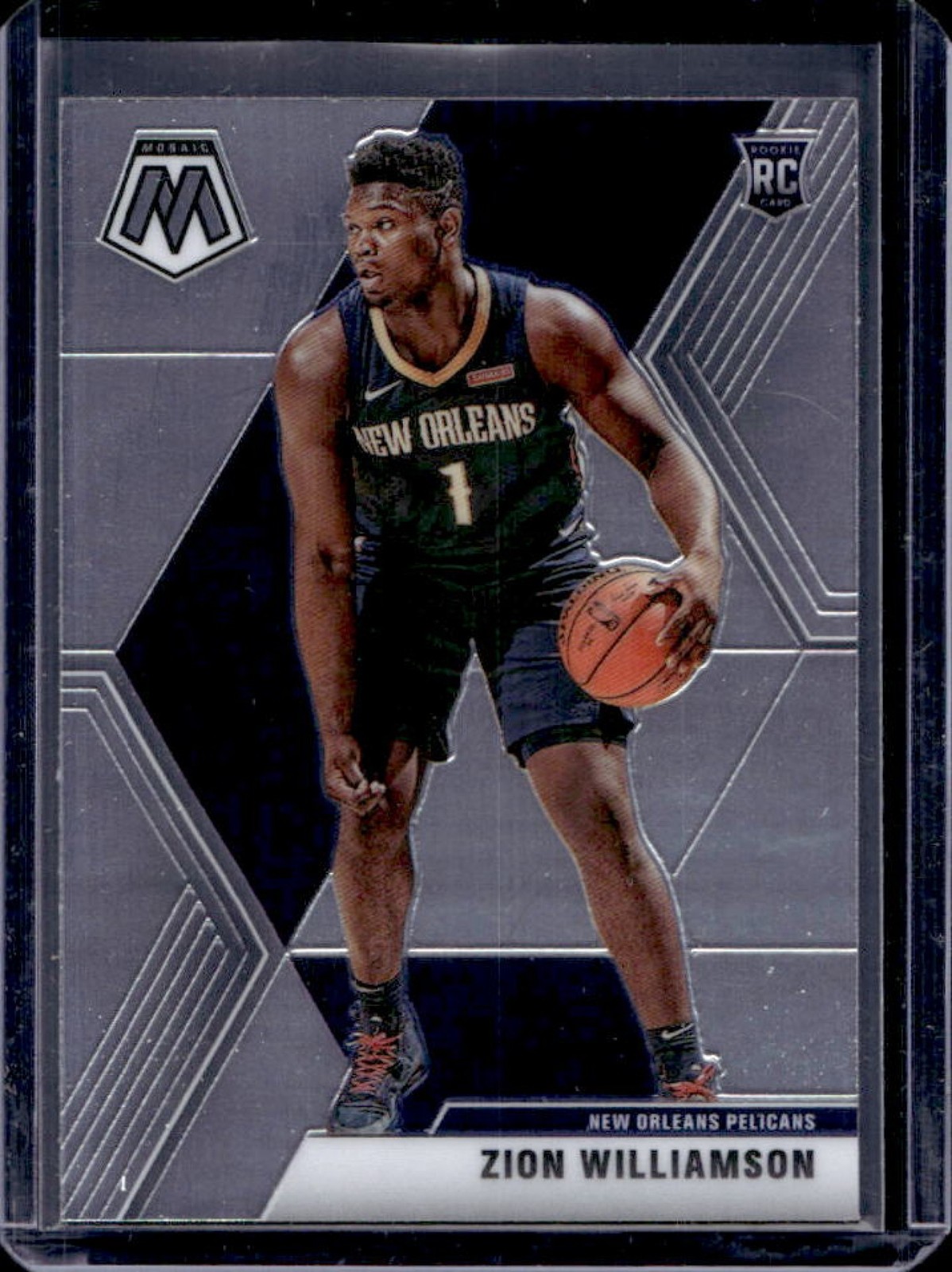 2019-20 Mosaic Zion Williamson RC Rookie #209 Pelicans