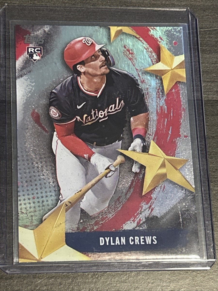Dylan Crews 2025 Topps Series 1 Rookie Stars of the MLB Nationals