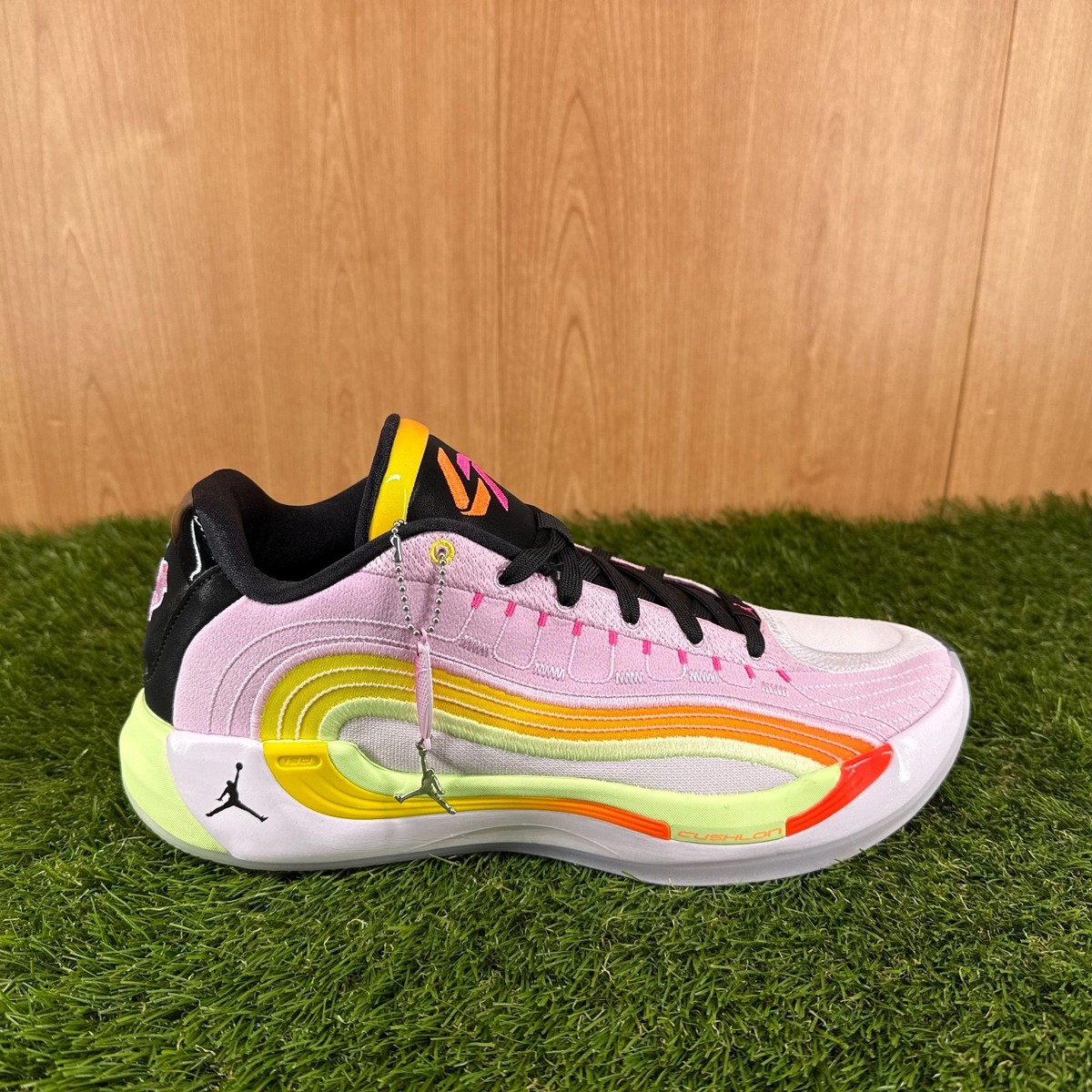 Jordan Luka 4 Pink Yellow IB7903-600 Men's US 11.5 New Without Box
