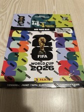 Panini FIFA World Cup 2026 Soccer Sticker Album, 8 Packets + 1 Limited Card