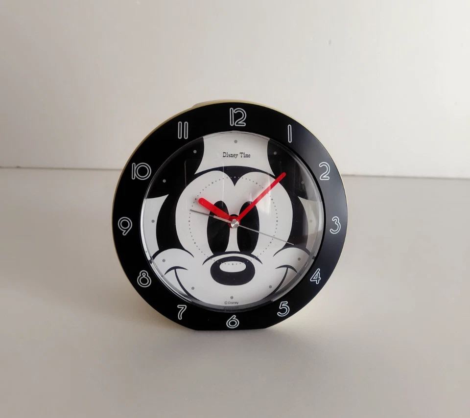SEIKO Disney Time Mickey Mouse Alarm Clock, FD453K 5in Working, from Japan - Image 2 of 4