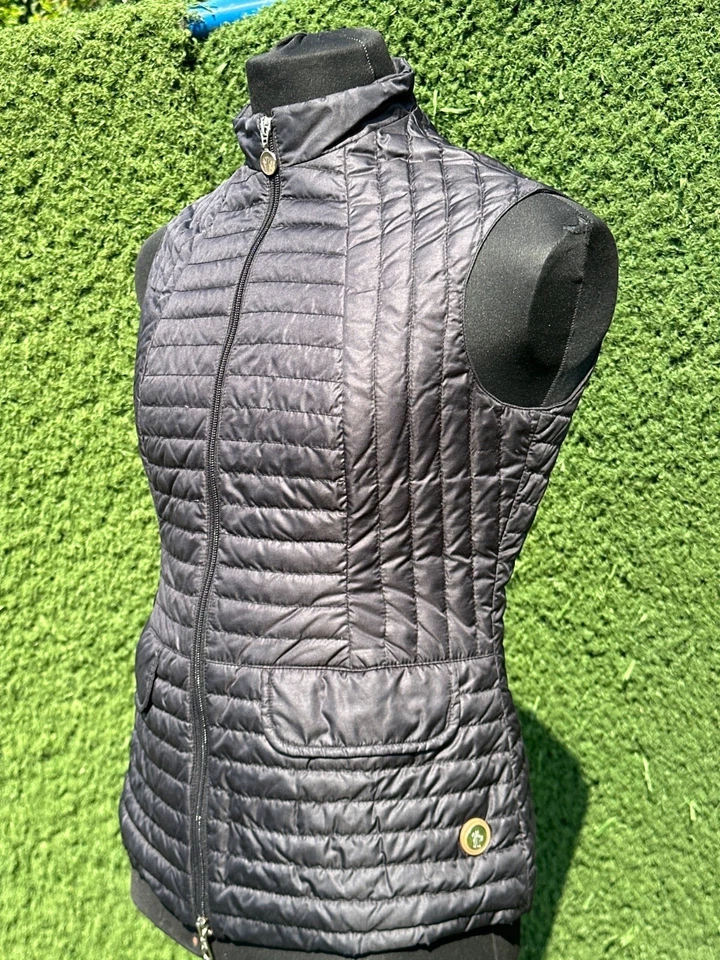 Raro Moncler Chaleco Chaleco Chaleco Acolchado Puffer Chaqueta Piumino Talla 3 M L Foto 2 de 4