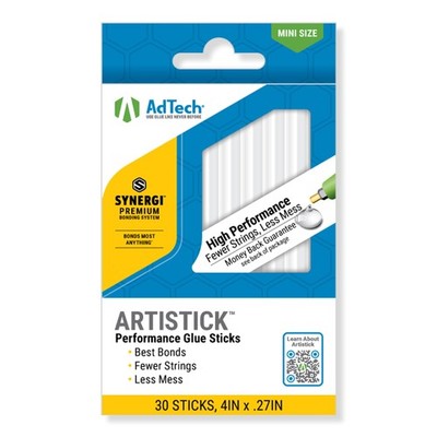 AdTech Mini Artistick 4'' High Performance Mini, Clear Or Transparent 