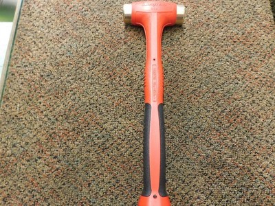 Snap-on Tools USA 16oz Soft Grip Bronze Tip Hammer HBBT16