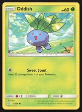 Pokemon Oddish Common 2/236 SM - Cosmic Eclipse LP