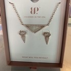 Bomb Party Simply Set RBP6885 The Emerson Set LC Quartz Rosegold Neck And Earrin — photo 2