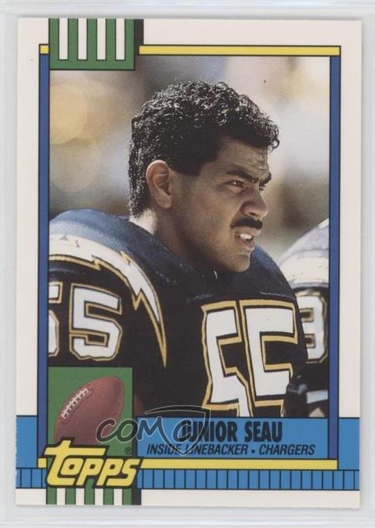 1990 Topps Traded Junior Seau #28T HOF yf0