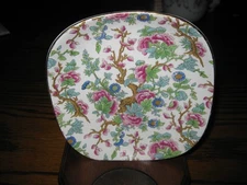 Lord Nelson Ware England Indian Tree Pattern Trinket Dish Plate Spoon Rest MINT