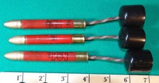  0093 1-.410 RED Shot gun pool cue chalk w/chalk and a .45 cal.-bullet