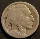 1917 S Buffalo Nickel Semi-Key Date Restored Five Cent 5c Coin E242