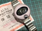 Vintage Alba Seiko spoon w240-4030 Lc Lcd Digital Watch