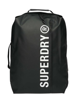 Superdry Men's 25L Tarp Backpack, Black