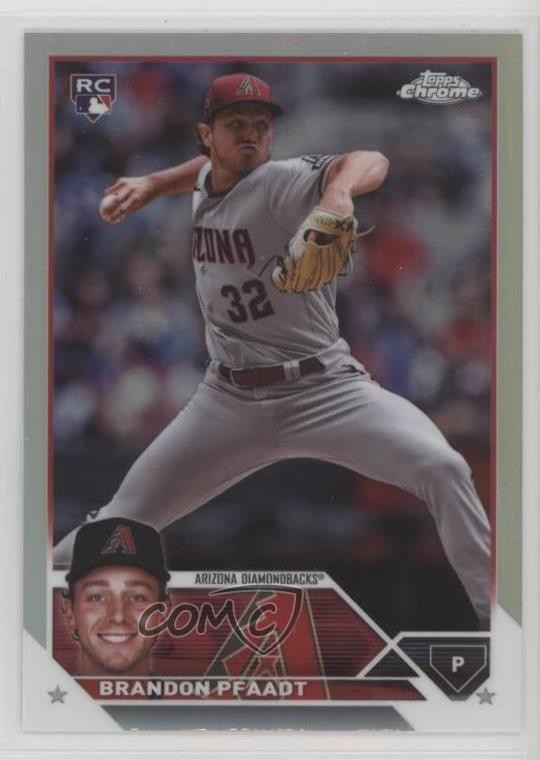 2023 Topps Chrome Update Refractor Brandon Pfaadt #USC156 0c4