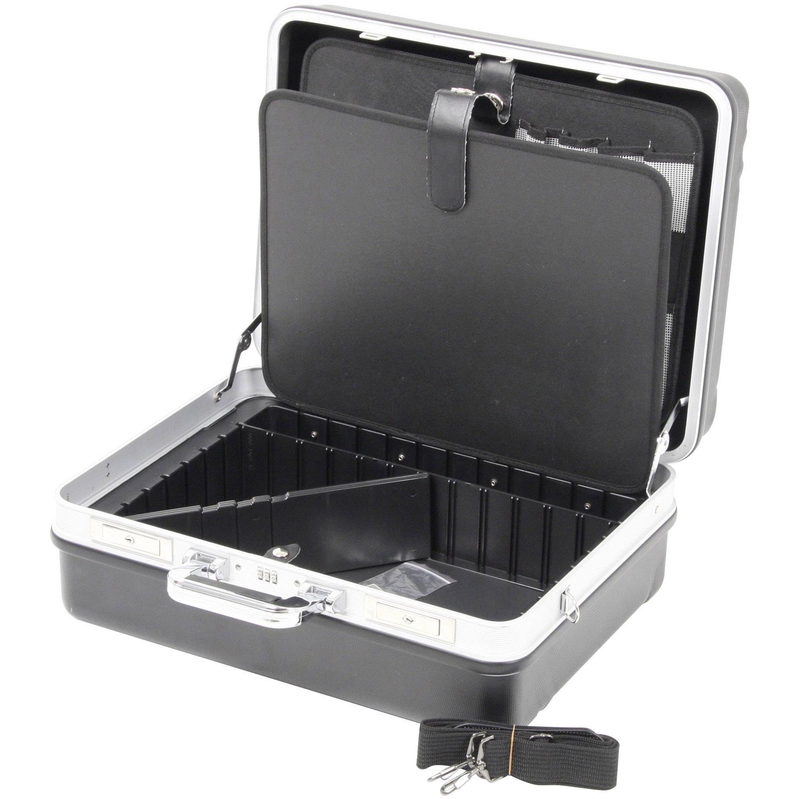 Allit AluPlus Universal Toolbox 500x220x400mm Sturdy ABS Shell