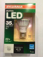 Sylvania Ultra 6-watt (35w Equivalent) 3000k on sale Sylvania Ultra 6-watt (35w Equivalent) 3000k on sale