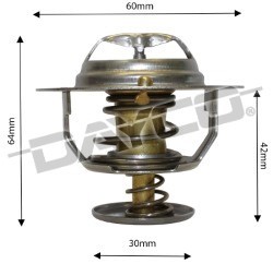 DAYCO Thermostat for TOYOTA HILUX 12/95-6/00 KZN185 1KZTE 3.0L TURBO DIESEL 1KZ