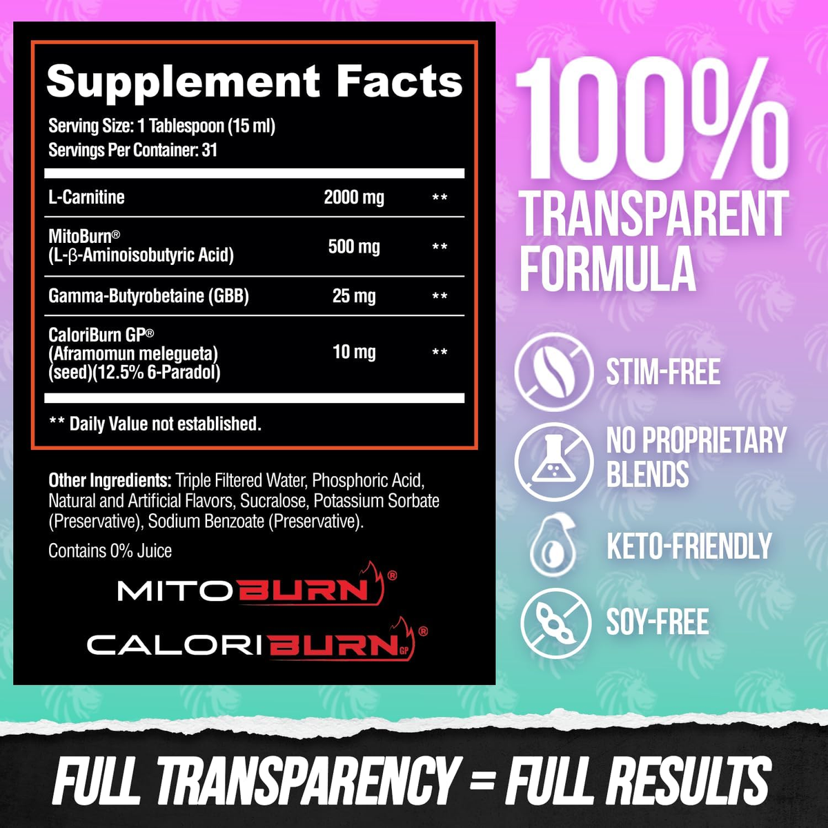 l carnitine liquid 2000 mg Burn2O L-Carnitine Liquid 2000Mg – Stim Free Super Thermogenic Fat Burner with M l carnitine liquid 2000 mg Burn2O L-Carnitine Liquid 2000Mg – Stim Free Super Thermogenic Fat Burner with M