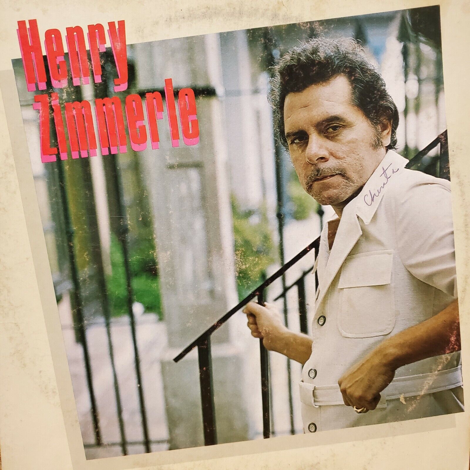 "Tejano Tex Mex" "“Henry Zimmerle" "Una Flor Quisiese Cortar" "Rare LP"
