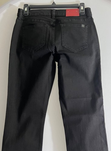 Jennifer Lopez Jeans Women Size 4P Black Tie Straight Leg Flawless Stretch - Picture 5 of 14