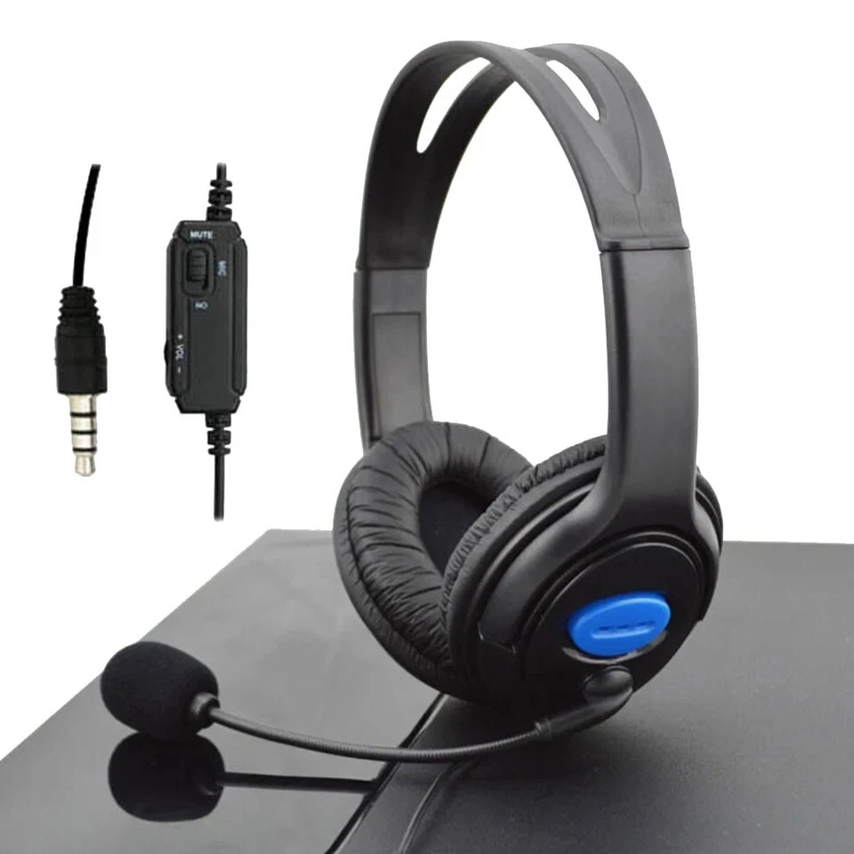 Audifonos Gamer con Microfono Para PS4 PC Conector 3.5 mm Auriculares con Cable - Image 2 of 4
