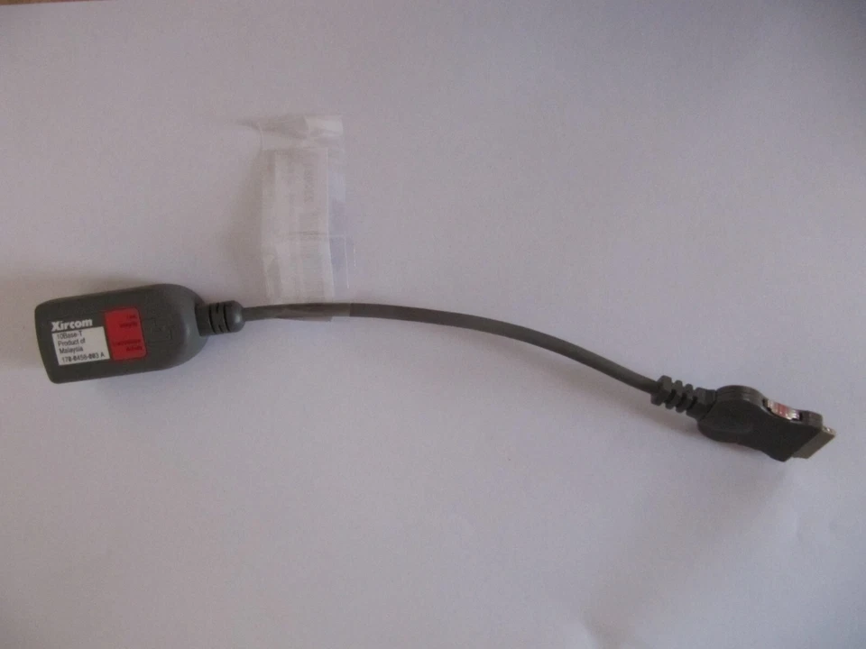 Xircom PCMCIA 10/100 Ethernet Adaptor LAN Dongle Adapter Xircom 170-0458-003A - Image 3 of 4