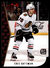 2023-24 Upper Deck Series 2 Cole Guttman RDT-14 Red 1994-95 Rookie Die-Cut