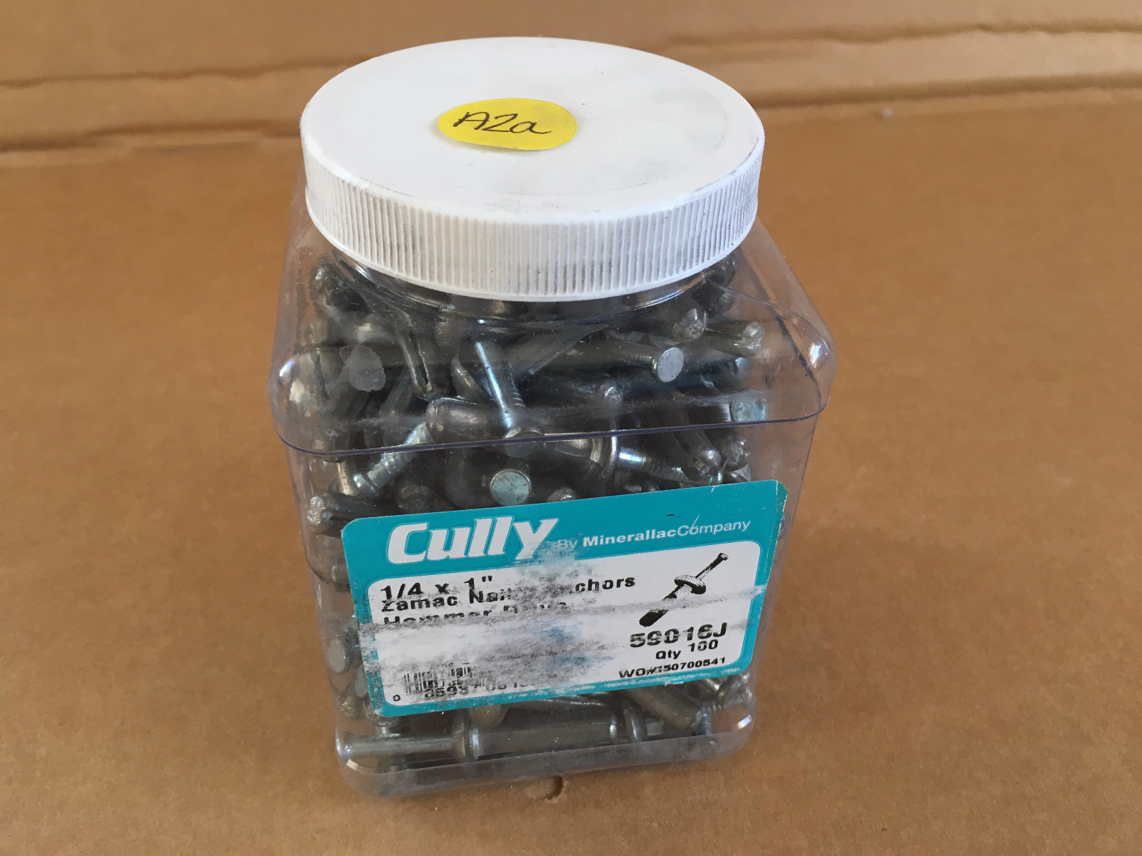 Cully 59016J 1/4x1" Zamac Nailin Anchors (95Pack) eBay