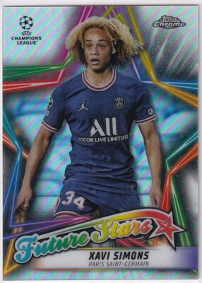 Future Stars 3枚 2021-22topps chrome CL Topps Chrome CL 21/22 Future Stars Nr. FS-7 Xavi Simons