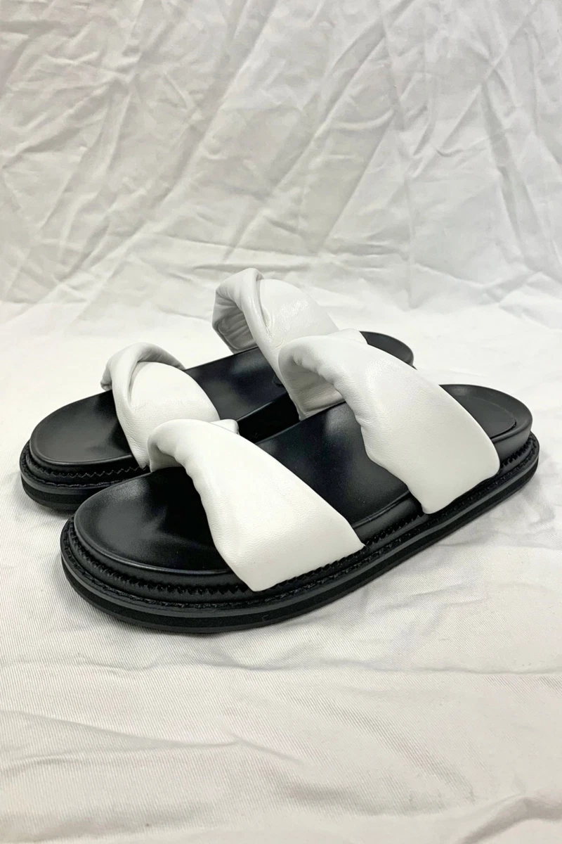 alias mae white sandals