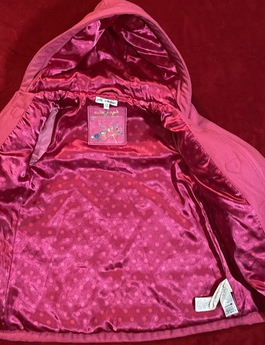 Autograph Marks & Spencer Toddler Girl's Long Sleeve Hooded Pink Coat Sz: 3-4Y - Picture 7 of 13