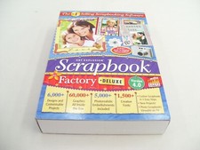 ART EXPLOSION SCRAPBOOK SOFTWARE FACTORY DELUXE V4 SCRAPBOOKING SCRAP BOOK