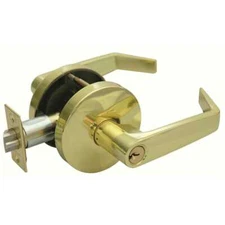 2050C GR2 2-3/4 in Entrance Door Lever US3 SC1 Backset Clutched