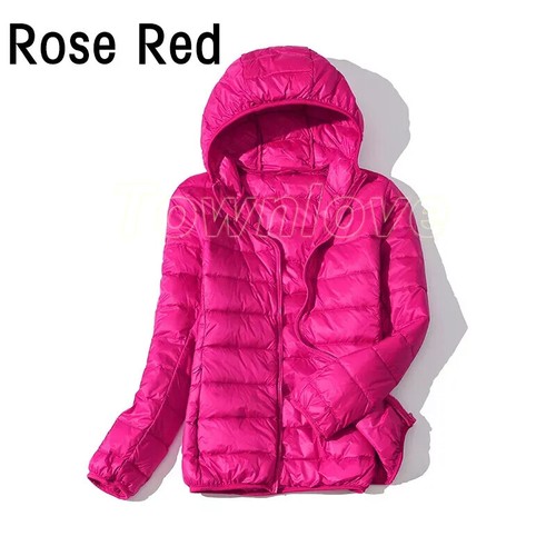 Women Winter Warm Hooded Down Jacket Coat Padded Quilted Autumn Windproof Parka - Picture 22 of 35
