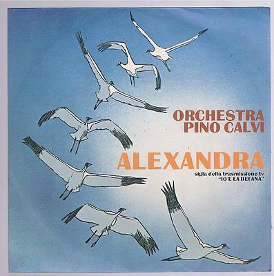ORCHESTER KIEFER CALVI ALEXSANDRA LOVER'S KONZERT 7'' 45 UMDREHUNGEN