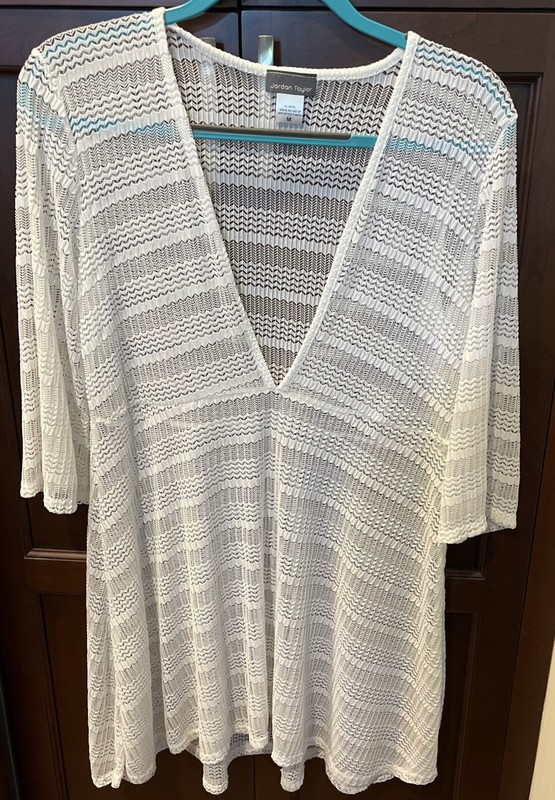 Jordan Taylor Mesh Swim Cover Up Size Medium