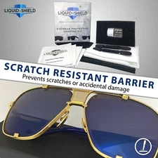 Liquid Shield Eyewear Protective Coating Kit for Glasses Goggles Sunglasses 