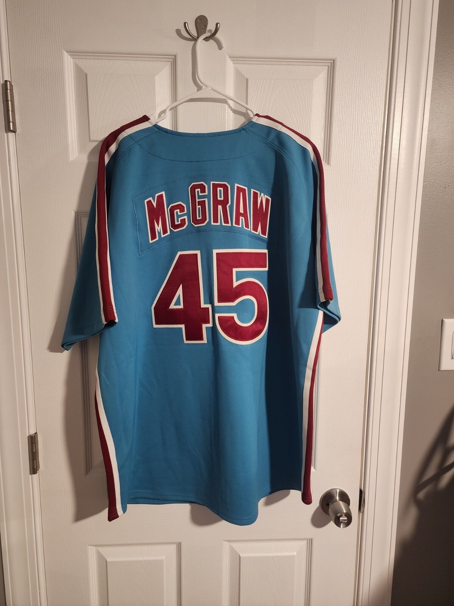 Authentic Mitchell & Ness 1980 Tug McGraw Philadelphia Phillies