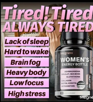 Women s 20-in-1 Energy-Metabolism-Skin-Hair-Nails *(26,671mg Extra Strength) USA