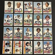 1975 Topps DALLAS COWBOYS TEAM Set STAUBACH Bob LILLY Jordan WATERS Drew Pearson