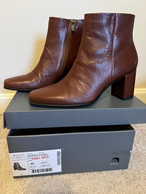 NEW! Ecco Shape 60 Squared Boot- 40