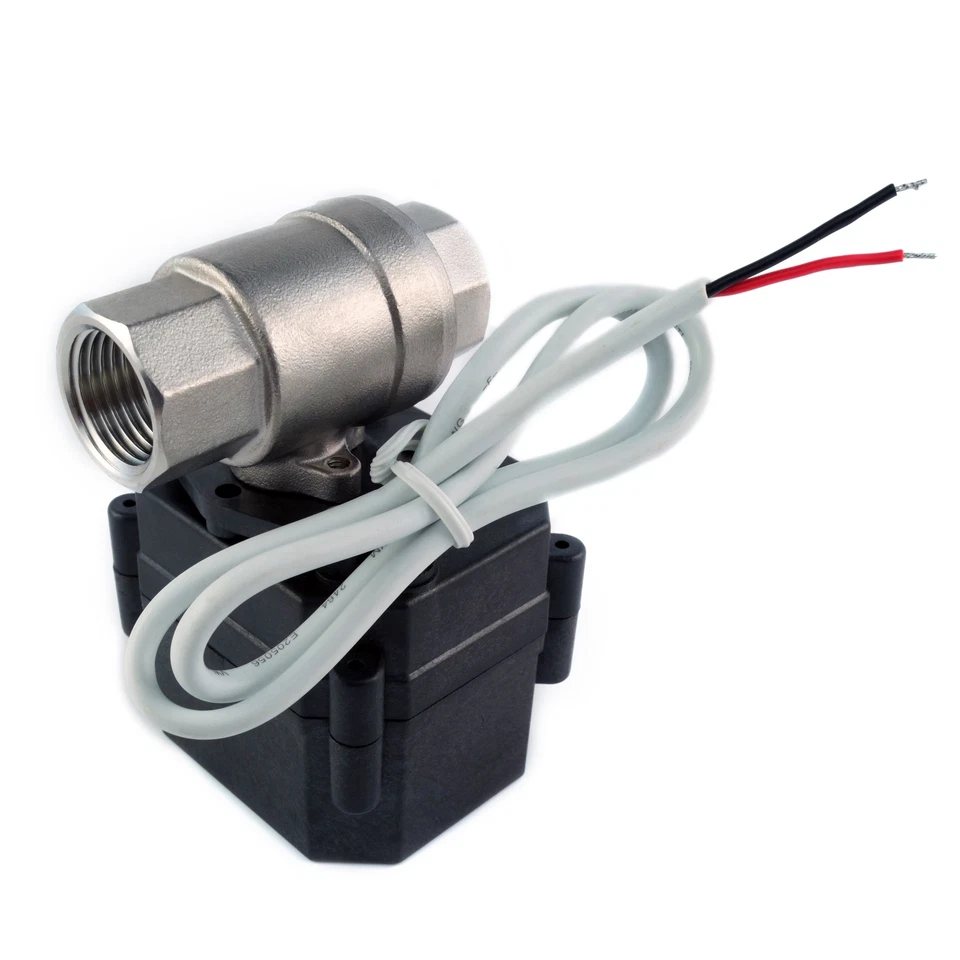 1/2" Motorized Ball Valve N/C 110/115/120/220/240 VAC Stainless Steel EPDM - Image 4 of 4