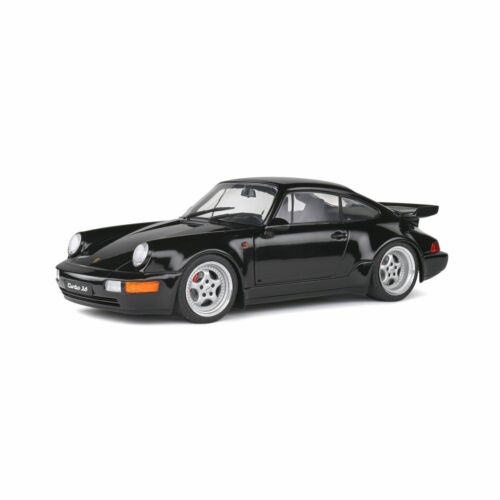 Solido Soli1803404 [HC] - Porsche 911 (964) Turbo 3.6 – Black – 1993 1/18