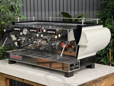 LA MARZOCCO FB70 GROUP WHITE ESPRESSO COFFEE MACHINE COMMERCIAL WHOLESALE  CAFE
