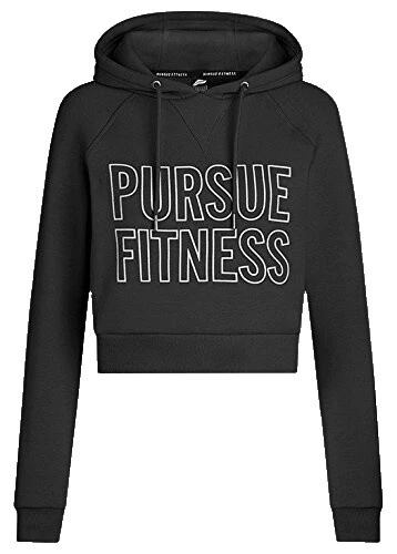 Size M Black Exercise Hoodies for Women